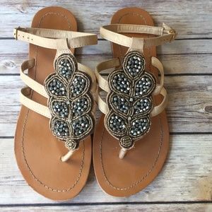 Silver Bling Sandals